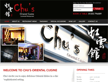 Tablet Screenshot of chus.uk.com